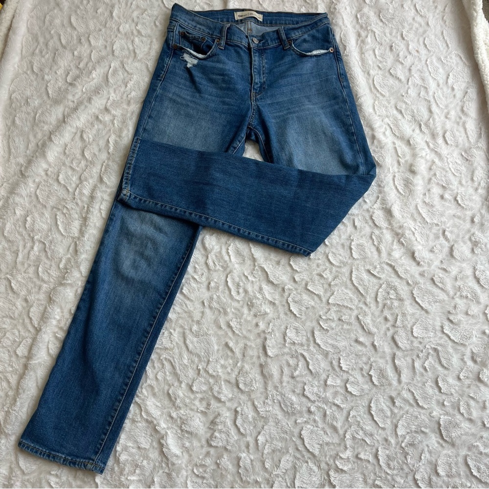 GAP Women's Size 28 Straight Leg Jeans - Medium Blue Denim